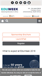 Mobile Screenshot of educationweek.co.za